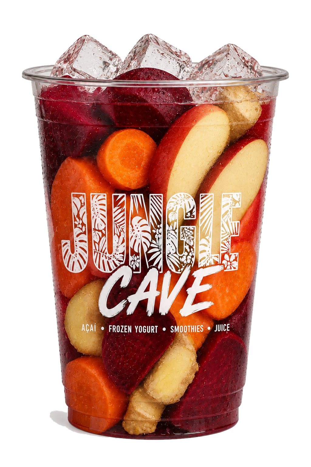 Jungle Cave Beetroot Ginger Carrot Apple juice cup