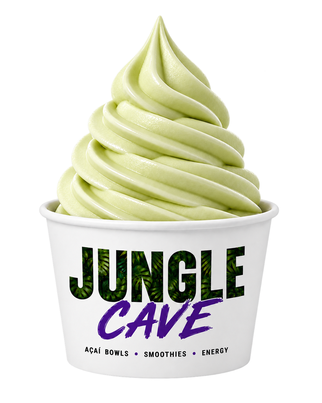 Jungle Cave Pistachio Froyo cup